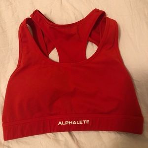 Alphalete Red Sportsbra / Crop Top